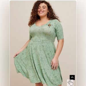 Torrid Winnie the Pooh dress